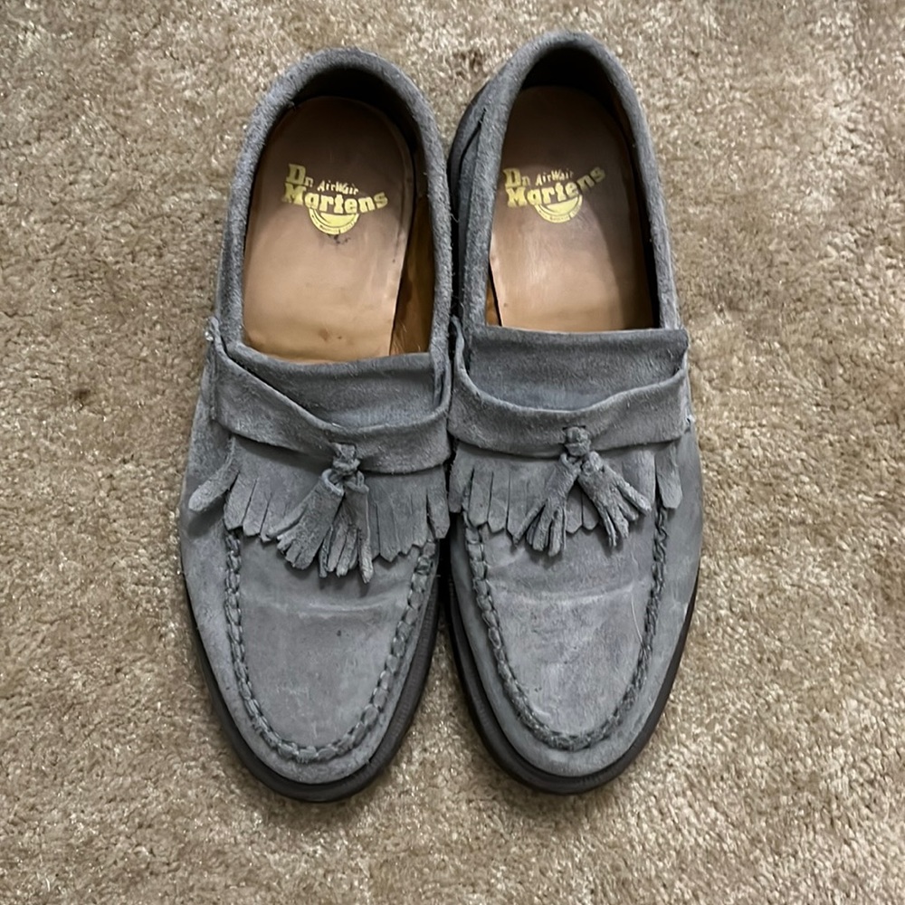 Dr. Marten’s Adrian Grey Suede Tassel Loafers US Men’s 10/ Women’s 11